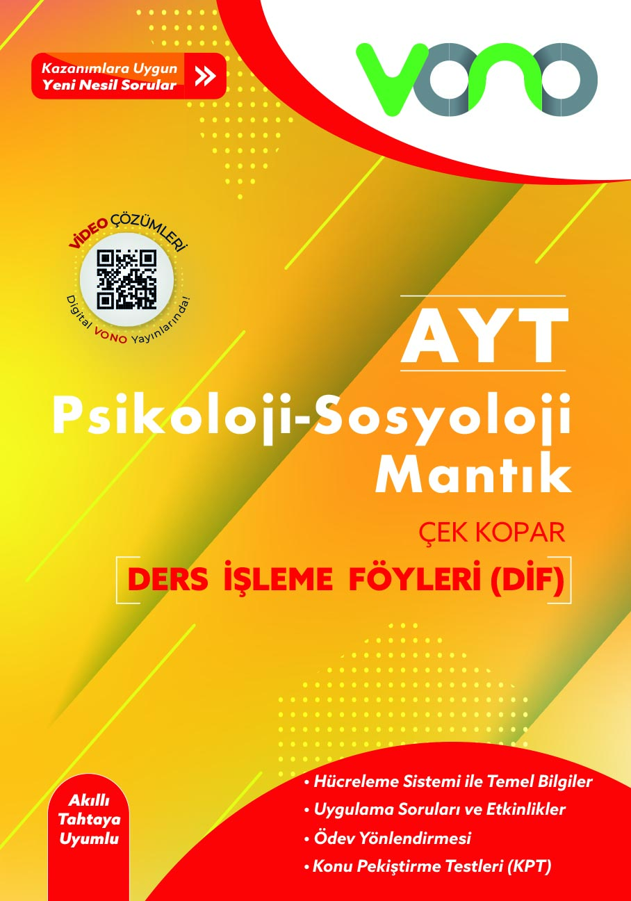 AYT Psikoloji-Sosyoloji-Mantık DİF